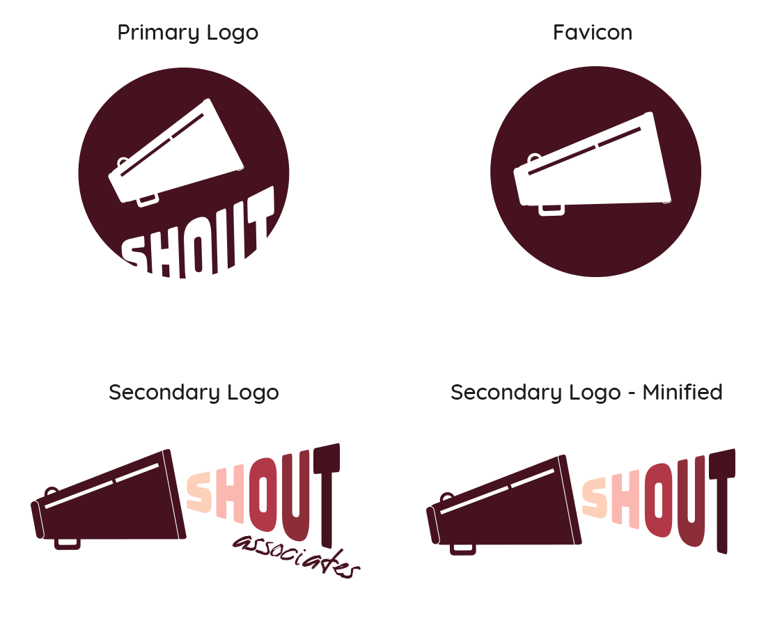 SHOUT logos.